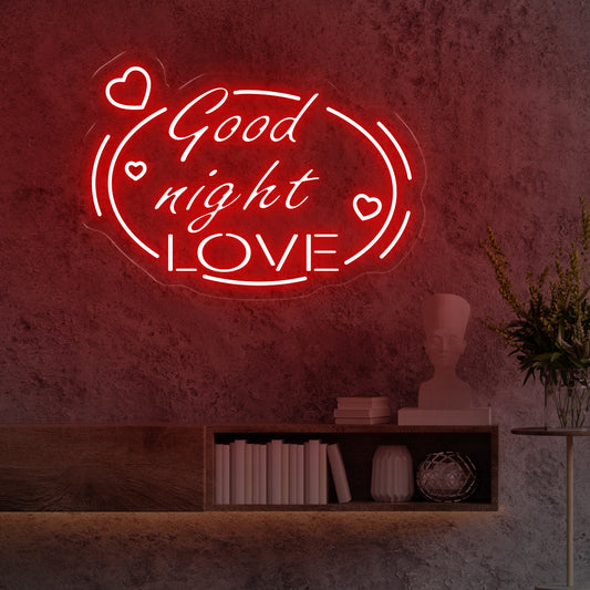 Good Night Love 2 - Oasis Neon Signs