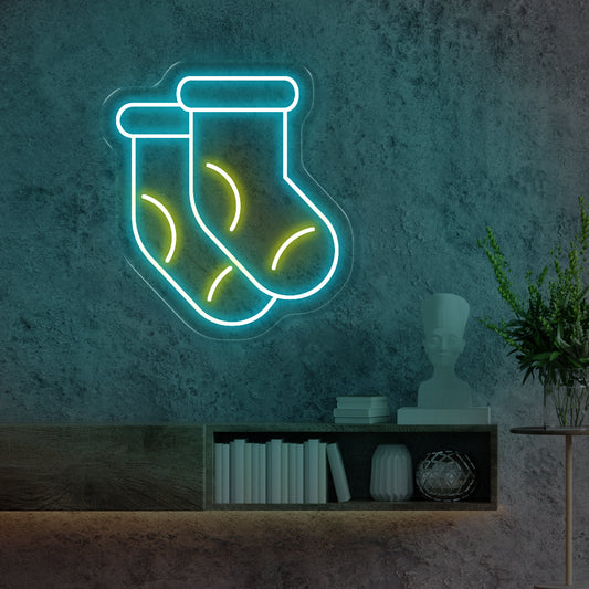 Christmas Socks - LED NEON SIGN - Oasis Neon Signs