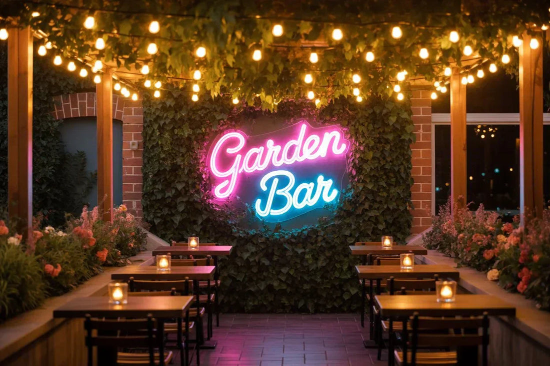 Garden Bar Lighting Ideas