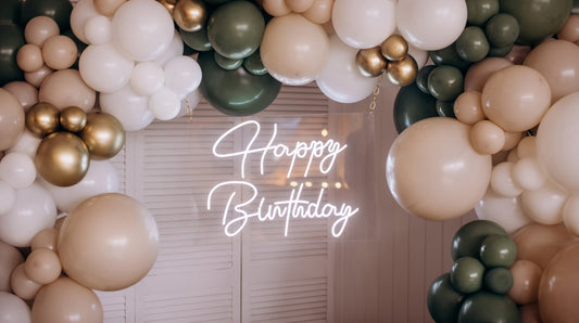 Birthday Neon Ideas: One Phrase That Becomes the Whole Party Theme