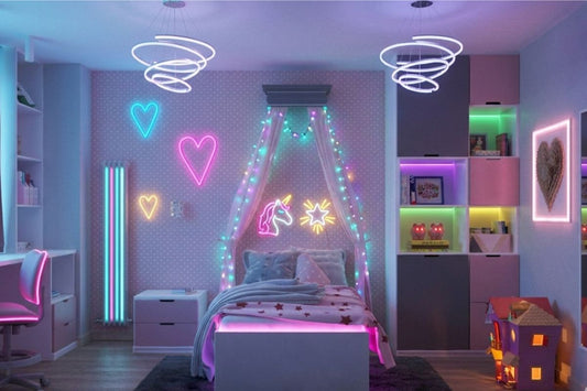 Neon Bedroom Ideas for Teen & Adult Rooms