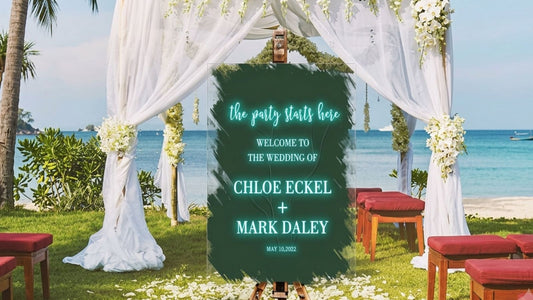 Wedding Welcome Sign Ideas: Elegant, Rustic, and Modern Designs