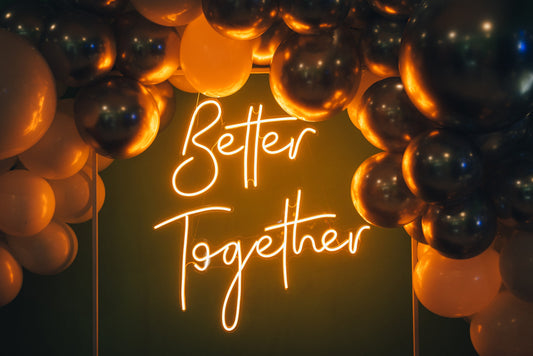 Event Backdrops That Go Viral: Neon Signs for Weddings, Birthdays & Naming Ceremonies