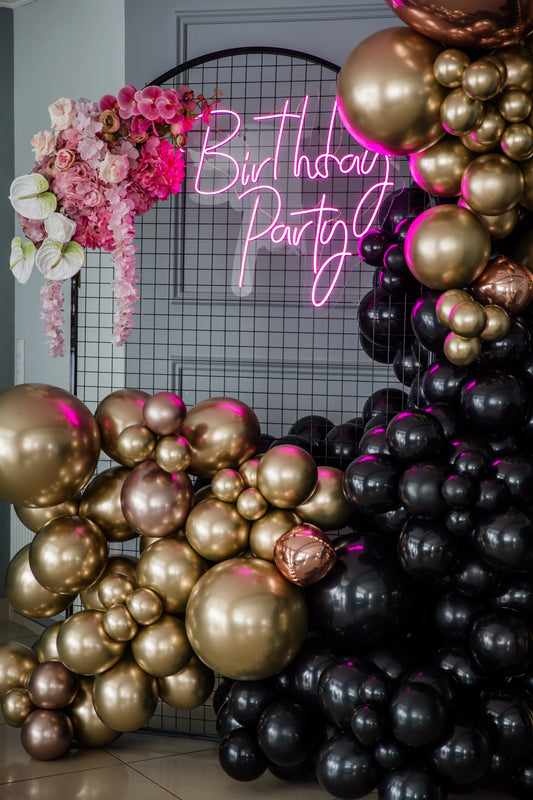 British Event Planners Choosing Neon Décor