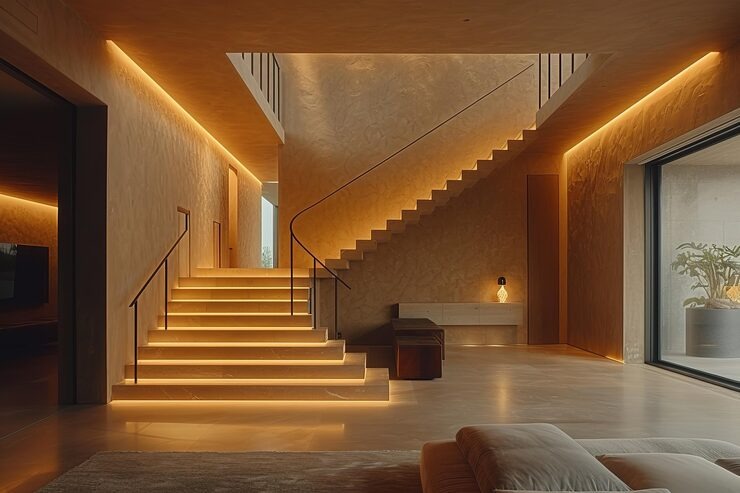 15 Staircase Lighting Ideas for Safer, Stylish Stairs