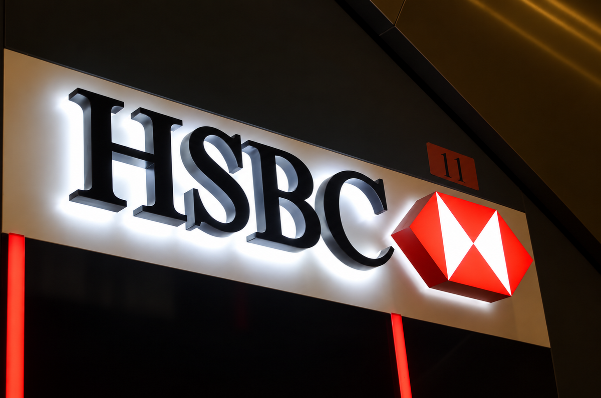 Halo-lit business name mounted above a contemporary Australian shopfront