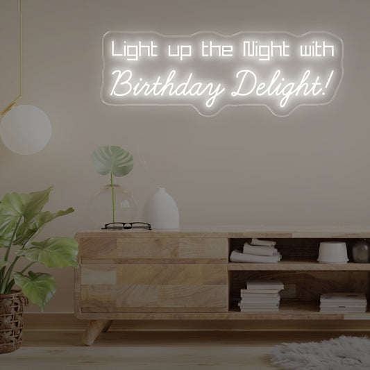 Light Up the Night with Birthday Delight