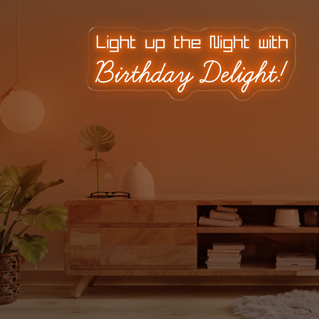 Light Up the Night with Birthday Delight