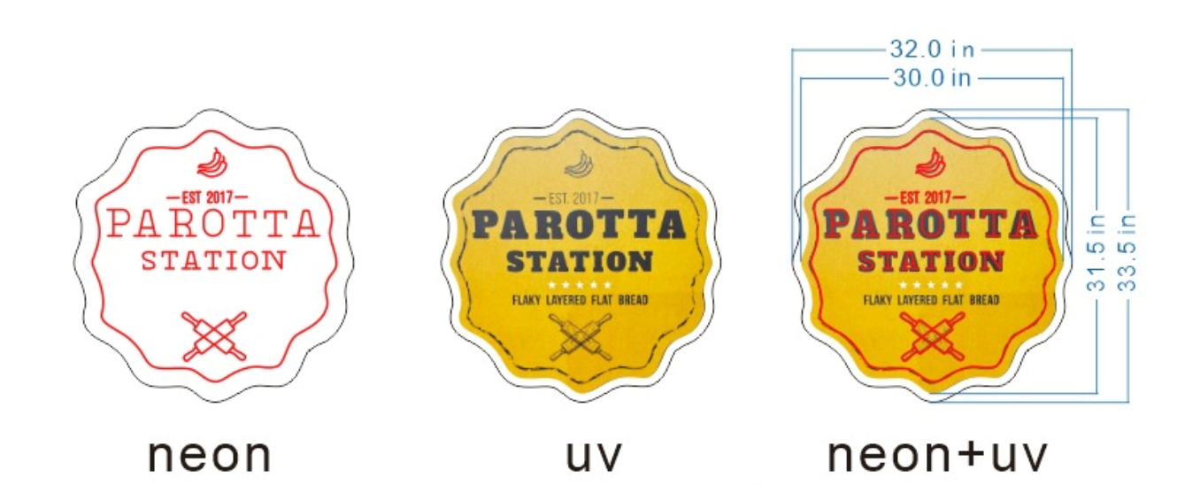 Parotta Station -  813 mm (Width)x851mm(Height)