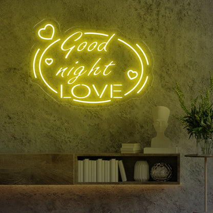 Good Night Love 7 - Oasis Neon Signs