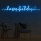 Happy Birthday  - LED Neon Lights - One Neon Signs 