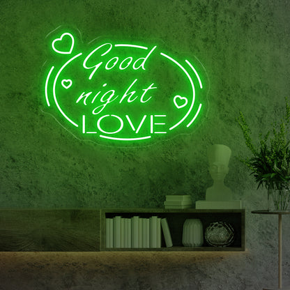 Good Night Love 8 - Oasis Neon Signs