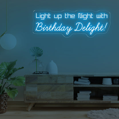 Light Up the Night with Birthday Delight