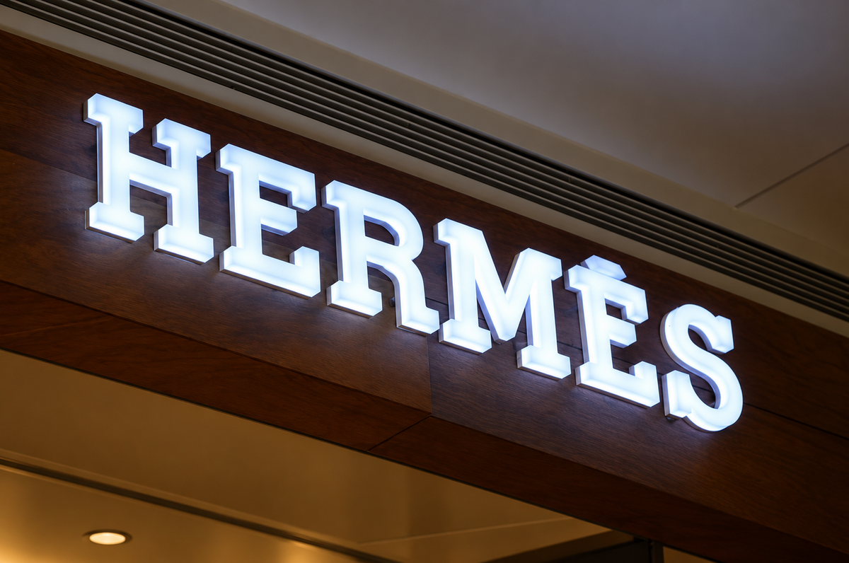Fully illuminated 3D business name installed across an Australian shopfront