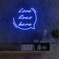 Love Lives Here -  LED Neon Lights - One Neon Signs 