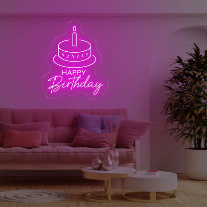 HAPPY BIRTHDAY NEON SIGN