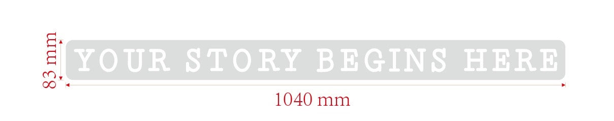 Your Story Begins Here