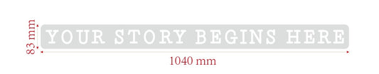 Your Story Begins Here
