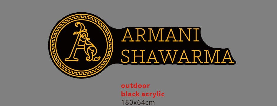 ARMANI SHAWARMA - CUT TO SHAPE