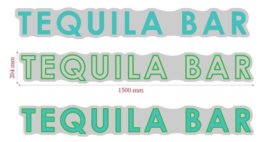 Tequila Bar Double Lined UV