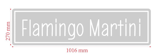 Flamingo Martini Without UV