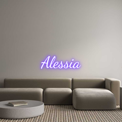 Custom Neon: Alessia