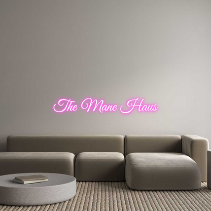 Custom Neon: The Mane Haus